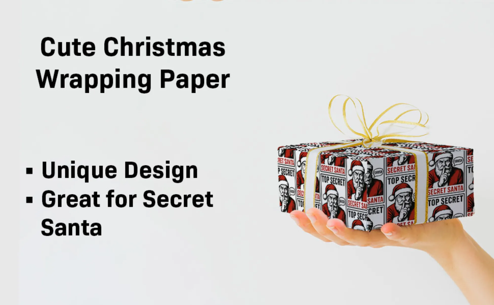 Secret Santa Wrapping Paper image 9